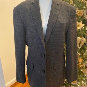 Kenneth Cole Awearness Single-Breasted Sport Coat Herringbone Fabric